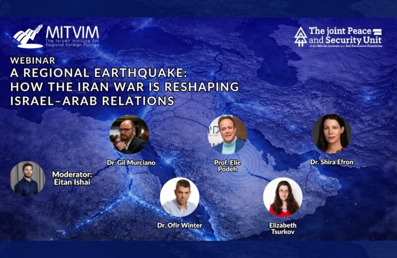 “A Regional Earthquake”: How the Iran War Is Reshaping Israel-Arab Relations