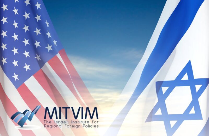 USA-Israel flags